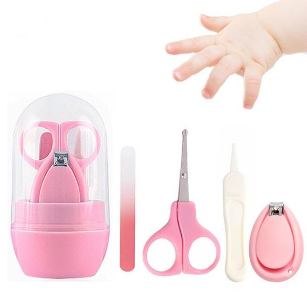 nail art kits baby grooming manicure set born essential infant beauty tools file anti-meat child safety scissors gift kit